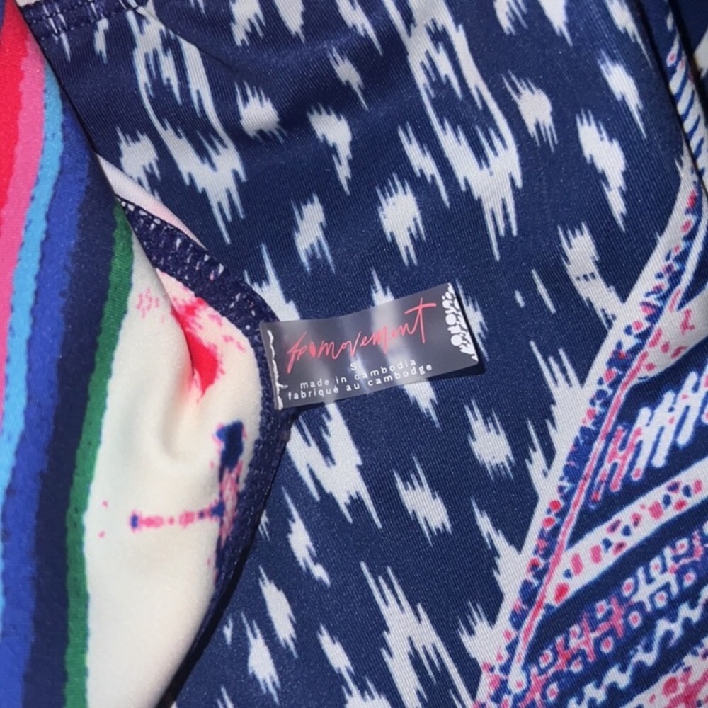 Free People Movement Ashford High Rise Lose Control Leggings Sz M —#038 - Picture 12 of 16
